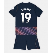 Otroški Tottenham Hotspur Dominic Solanke #19 Replika nogometni dresi kompleti Gostujoči 2026-27 Kratek Rokav (+ hlače)