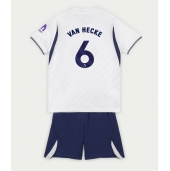 Otroški Tottenham Hotspur Jan Paul van Hecke #6 Replika nogometni dresi kompleti Domači 2026-27 Kratek Rokav (+ hlače)