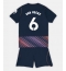 Otroški Tottenham Hotspur Jan Paul van Hecke #6 Replika nogometni dresi kompleti Gostujoči 2026-27 Kratek Rokav (+ hlače)