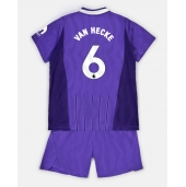 Otroški Tottenham Hotspur Jan Paul van Hecke #6 Replika nogometni dresi kompleti Tretji 2026-27 Kratek Rokav (+ hlače)