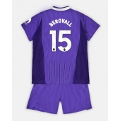 Otroški Tottenham Hotspur Lucas Bergvall #15 Replika nogometni dresi kompleti Tretji 2026-27 Kratek Rokav (+ hlače)