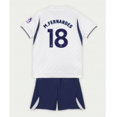 Otroški Tottenham Hotspur Mateus Fernandes #18 Replika nogometni dresi kompleti Domači 2026-27 Kratek Rokav (+ hlače)