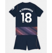 Otroški Tottenham Hotspur Mateus Fernandes #18 Replika nogometni dresi kompleti Gostujoči 2026-27 Kratek Rokav (+ hlače)