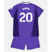 Otroški Tottenham Hotspur Mohammed Kudus #20 Replika nogometni dresi kompleti Tretji 2026-27 Kratek Rokav (+ hlače)