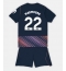 Otroški Tottenham Hotspur Omar Marmoush #22 Replika nogometni dresi kompleti Gostujoči 2026-27 Kratek Rokav (+ hlače)