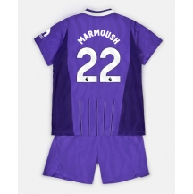 Otroški Tottenham Hotspur Omar Marmoush #22 Replika nogometni dresi kompleti Tretji 2026-27 Kratek Rokav (+ hlače)