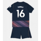 Otroški Tottenham Hotspur Sandro Tonali #16 Replika nogometni dresi kompleti Gostujoči 2026-27 Kratek Rokav (+ hlače)