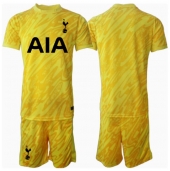 Otroški Tottenham Hotspur Vratar Replika nogometni dresi kompleti Domači 2024-25 Kratek Rokav (+ hlače)