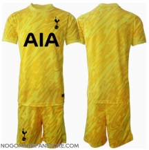 Otroški Tottenham Hotspur Vratar Replika nogometni dresi kompleti Domači 2024-25 Kratek Rokav (+ hlače)