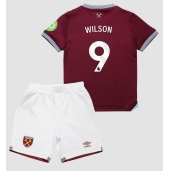 Otroški West Ham United Callum Wilson #9 Replika nogometni dresi kompleti Domači 2025-26 Kratek Rokav (+ hlače)