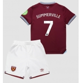 Otroški West Ham United Crysencio Summerville #7 Replika nogometni dresi kompleti Domači 2025-26 Kratek Rokav (+ hlače)