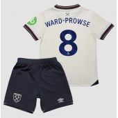 Otroški West Ham United James Ward-Prowse #8 Replika nogometni dresi kompleti Gostujoči 2025-26 Kratek Rokav (+ hlače)