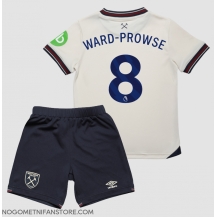 Otroški West Ham United James Ward-Prowse #8 Replika nogometni dresi kompleti Gostujoči 2025-26 Kratek Rokav (+ hlače)