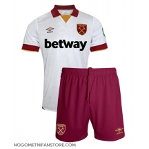 Otroški West Ham United Replika nogometni dresi kompleti Tretji 2024-25 Kratek Rokav (+ hlače)