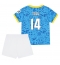 Otroški Wolves Tolu Arokodare #14 Replika nogometni dresi kompleti Tretji 2025-26 Kratek Rokav (+ hlače)