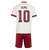 Otroški Španija Dani Olmo #10 Replika nogometni dresi kompleti Gostujoči SP 2026 Kratek Rokav (+ hlače)