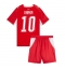 Otroški Švica Granit Xhaka #10 Replika nogometni dresi kompleti Domači SP 2026 Kratek Rokav (+ hlače)