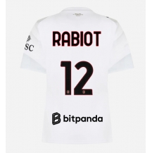 Ženski AC Milan Adrien Rabiot #12 Replika nogometni dresi Gostujoči 2026-27 Kratek Rokav