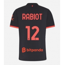 Ženski AC Milan Adrien Rabiot #12 Replika nogometni dresi Tretji 2026-27 Kratek Rokav