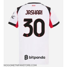 Ženski AC Milan Ardon Jashari #30 Replika nogometni dresi Gostujoči 2025-26 Kratek Rokav