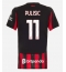 Ženski AC Milan Christian Pulisic #11 Replika nogometni dresi Domači 2025-26 Kratek Rokav