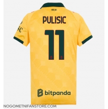 Ženski AC Milan Christian Pulisic #11 Replika nogometni dresi Tretji 2025-26 Kratek Rokav