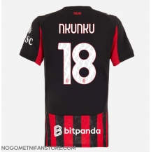 Ženski AC Milan Christopher Nkunku #18 Replika nogometni dresi Domači 2025-26 Kratek Rokav