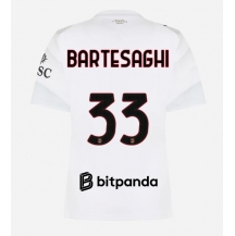 Ženski AC Milan Davide Bartesaghi #33 Replika nogometni dresi Gostujoči 2026-27 Kratek Rokav