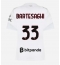 Ženski AC Milan Davide Bartesaghi #33 Replika nogometni dresi Gostujoči 2026-27 Kratek Rokav