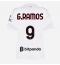 Ženski AC Milan Goncalo Ramos #9 Replika nogometni dresi Gostujoči 2026-27 Kratek Rokav