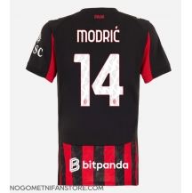 Ženski AC Milan Luka Modric #14 Replika nogometni dresi Domači 2025-26 Kratek Rokav