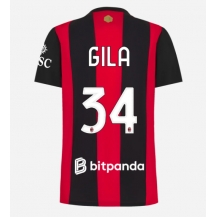 Ženski AC Milan Mario Gila #34 Replika nogometni dresi Domači 2026-27 Kratek Rokav