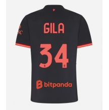 Ženski AC Milan Mario Gila #34 Replika nogometni dresi Tretji 2026-27 Kratek Rokav