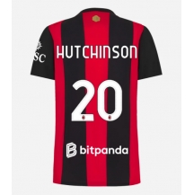 Ženski AC Milan Omari Hutchinson #20 Replika nogometni dresi Domači 2026-27 Kratek Rokav