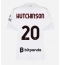 Ženski AC Milan Omari Hutchinson #20 Replika nogometni dresi Gostujoči 2026-27 Kratek Rokav