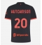 Ženski AC Milan Omari Hutchinson #20 Replika nogometni dresi Tretji 2026-27 Kratek Rokav