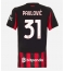 Ženski AC Milan Strahinja Pavlovic #31 Replika nogometni dresi Domači 2025-26 Kratek Rokav