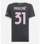 Ženski AC Milan Strahinja Pavlovic #31 Replika nogometni dresi Tretji 2024-25 Kratek Rokav