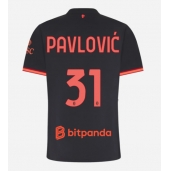 Ženski AC Milan Strahinja Pavlovic #31 Replika nogometni dresi Tretji 2026-27 Kratek Rokav