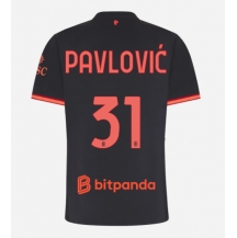 Ženski AC Milan Strahinja Pavlovic #31 Replika nogometni dresi Tretji 2026-27 Kratek Rokav