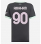 Ženski AC Milan Tammy Abraham #90 Replika nogometni dresi Tretji 2024-25 Kratek Rokav