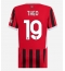 Ženski AC Milan Theo Hernandez #19 Replika nogometni dresi Domači 2024-25 Kratek Rokav