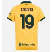 Ženski AC Milan Youssouf Fofana #19 Replika nogometni dresi Tretji 2025-26 Kratek Rokav