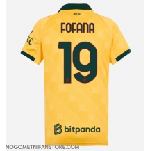 Ženski AC Milan Youssouf Fofana #19 Replika nogometni dresi Tretji 2025-26 Kratek Rokav