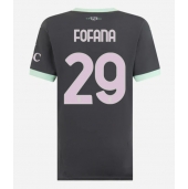 Ženski AC Milan Youssouf Fofana #29 Replika nogometni dresi Tretji 2024-25 Kratek Rokav
