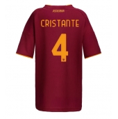 Ženski AS Roma Bryan Cristante #4 Replika nogometni dresi Domači 2025-26 Kratek Rokav