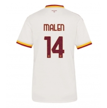 Ženski AS Roma Donyell Malen #14 Replika nogometni dresi Gostujoči 2026-27 Kratek Rokav