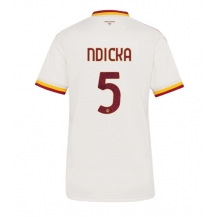 Ženski AS Roma Evan Ndicka #5 Replika nogometni dresi Gostujoči 2026-27 Kratek Rokav