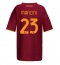 Ženski AS Roma Gianluca Mancini #23 Replika nogometni dresi Domači 2025-26 Kratek Rokav