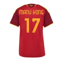 Ženski AS Roma Manu Kone #17 Replika nogometni dresi Domači 2026-27 Kratek Rokav